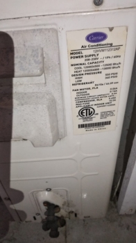 Tengo acondicionador de aire inverter carrier de 12 btu