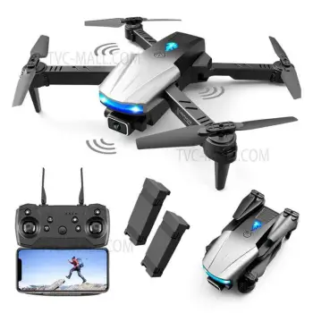 Drones s85 con doble camara 4k sensores antichoques y con 3 baterias n