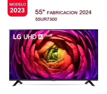 Tv 4k lg 55 pulgadas 55ur7300 webos 23 modelo 2023 31500