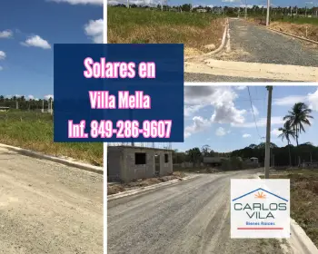 Solares en venta en villa mella santo domingo norte