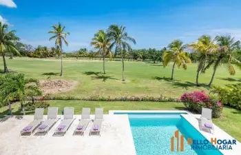 Villa dentro de la prestigiosa comunidad de cocotal i punta cana i vil