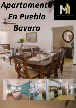 Vendo apartamento en pueblo bavaro