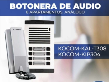 Intercom kocom de audio para apartamentos residencial y condominios 8