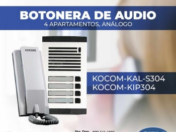 Intercom kocom de audio para apartamentos residencial y condominios 4