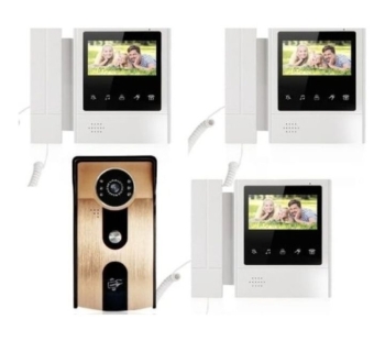 Intercom de audio y video a color para apartamentos residencial y cond
