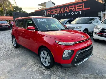 Kia soul lx 2020 roja recien importado