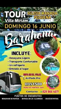 Tour para villa miriam barahona