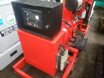 Planta eléctrica cummins 6-bt disponible