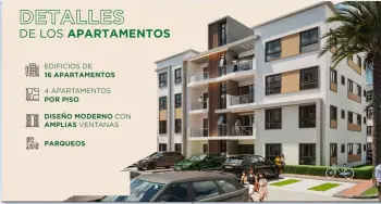 Green residences. apartamentos con piscina en el proyecto