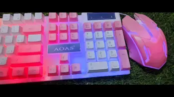 Teclado y mause gamer en santo domingo este