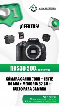Oferta cámara canon t5i