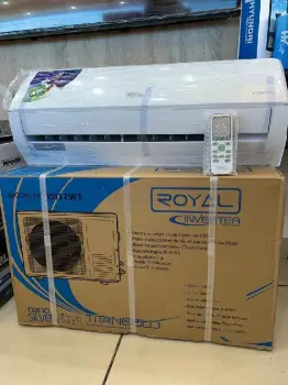 Aire acondicionado royal 24 mil btu eficiencia 19