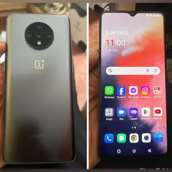 Oneplus 7t 128gb y8gb 5gb ram en excelentes condiciones graba 4k