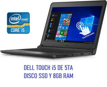 Laptop dell latitude 3350 13.3 pg touch i5 8gb 128gb ssd usada 10500