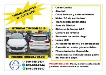 Oferta! gran venta de hyundai tucson 2019