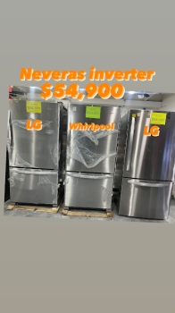 Nevera whirlpoll 26 pies cubicos  2 puertas