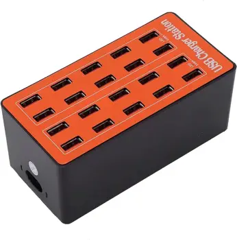 Cargador usb multipunto cargador de 20 puertos
