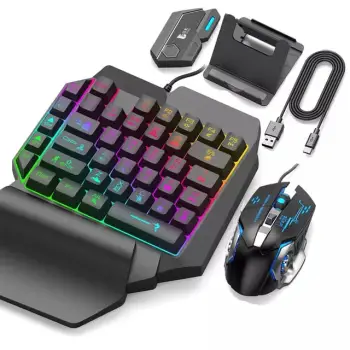 Combo teclado y mouse para celulares  en santo domingo este