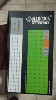 Rifle stickers para torreta de mira