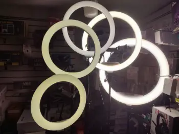 Aros de luz en todos los tamaño  en santo domingo este