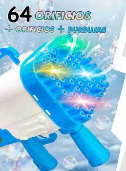 Pistola de burbujas