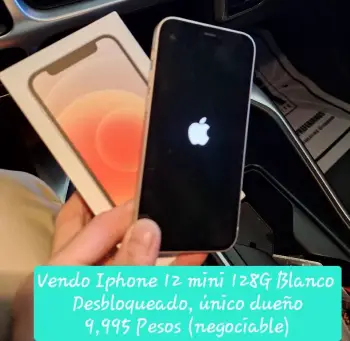 Iphone 12 mini 128g blanco usado
