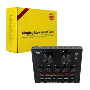 Tarjeta de sonido v8 bluetooth  en santo domingo dn