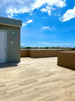 Apartamento con terraza privada- aut. san isidro