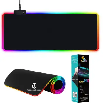 Mouse pad rgb  en santo domingo dn