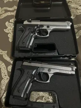 Pistola de fogueos pt92 tauro punto rojo