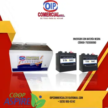 Ahorra con nuestro combo de inversor con 2 baterías tronic!