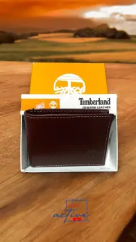 Cartera hombre timberland marron