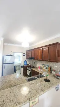 Apartamento amueblado en 1ra. linea de  playa juan dolio