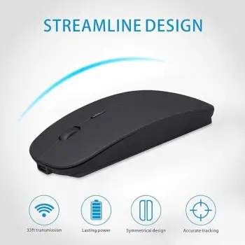 Mouse inalambrico recargable 2.4g  bluetooth