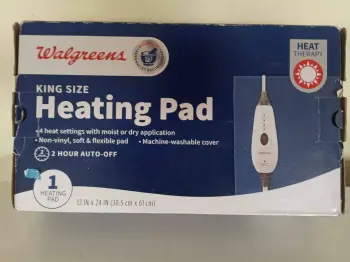 Mantas y almohadas térmicas 12x24 pulgadas walgreens