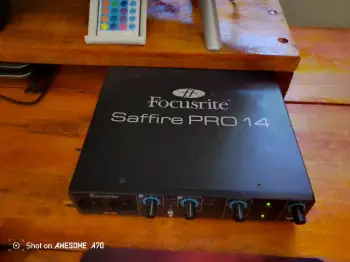 Interfaz foscurite saffire pro 14  en san cristóbal