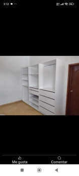 Walking closet en madera de hidrofugo ????