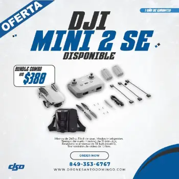 Dji mini 2 se captura aérea de alta definición simplificada
