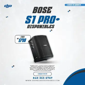Bose s1 pro potencia sonora portátil de alto rendimiento