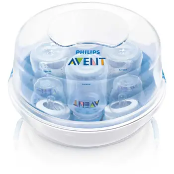 Esterilizador a vapor para microondas