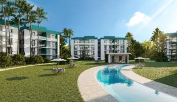 Residencial ideal para inversión con apartamentos de 1 y 2 habs