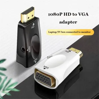 Adaptador vga a hdmi con audio en santo domingo dn