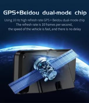 Velocímetro digital con gps  medidor de alarma inteligente de velocida