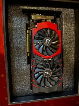 Vendo tarjeta de video msi gtx 970 gaming 4g nitida