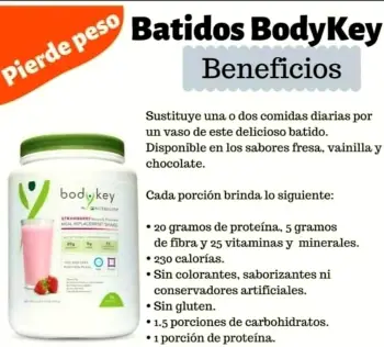 Bodykey - mezcla de batido sustituto de comida - pierde peso