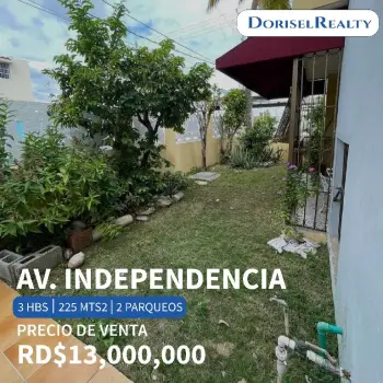 Venta de maravillosa casa en av. indepencencia
