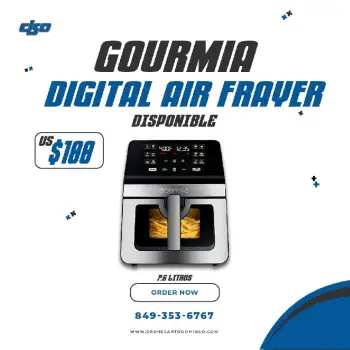 Freidora gourmia digital