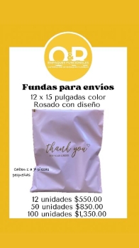Funda con pegamento.
