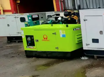 Planta eléctrica pramac de 25 kw super silenciosa disponible ✅️