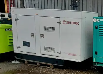 Planta eléctrica selmec de 30 kw super silenciosa 6 unidades disponibl